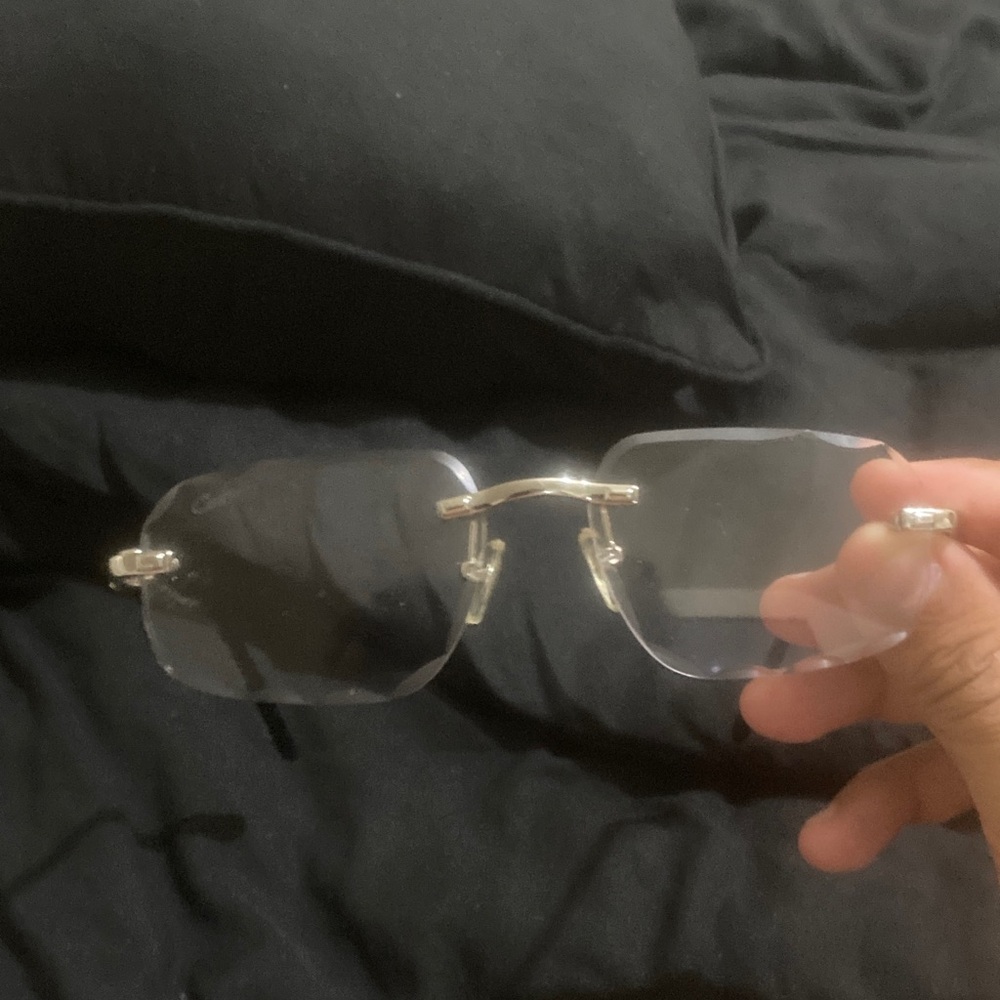 Rimless Clear Glasses